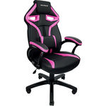 Cadeira Gamer MX1 Giratória Preto e Rosa - Mymax