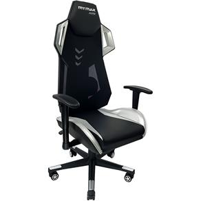 Cadeira Gamer MX10 Giratoria - Mymax - PRATA