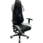Cadeira Gamer MX10 Giratória Preto e Prata - Mymax