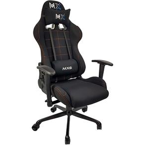 Cadeira Gamer MX6 Giratoria - Mymax - PRETO