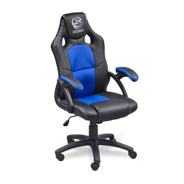 Cadeira Gamer PCYes Mad Racer V6 Azul