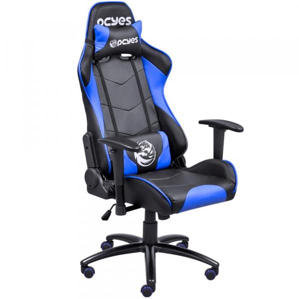 Cadeira Gamer - PCYes Mad Racer V8 - MADV8AZ - Preto / Azul