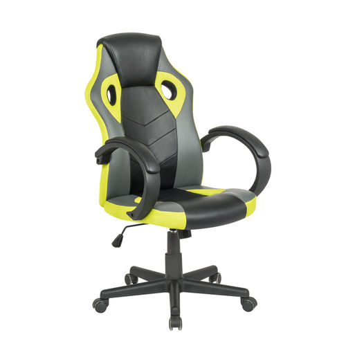 Tudo sobre 'Cadeira Gamer Profissional/Office Verde/Preto 1396'