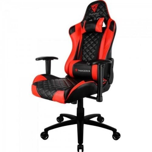 Cadeira Gamer Profissional Tgc12 Preta Vermelha Thunderx3