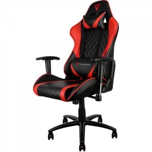 Cadeira Gamer Profissional Tgc15 Preta C Vermelho Thunderx3