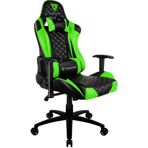 Tudo sobre 'Cadeira Gamer Profissional Thunder X3 Tgc12 Reclinável Suporta Até 150KG VERDE'