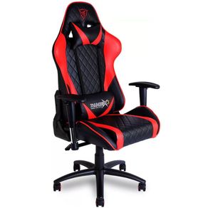Cadeira Gamer Profissional THUNDERX3 TGC15 Preto e Vermelho TT