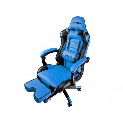Tudo sobre 'Cadeira Gamer Raidmax Drakon Gaming Dk-709bu Azul/Preto'