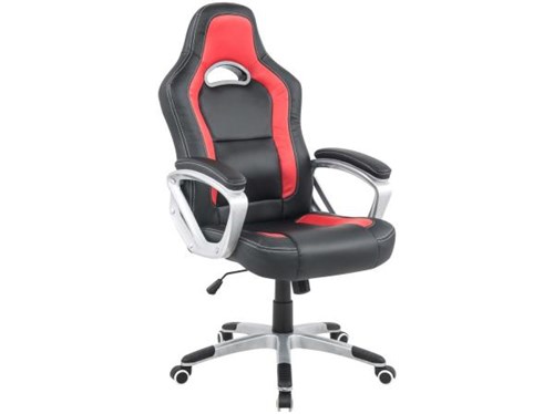 Cadeira Gamer Travel Max Reclinável - Preta e Vermelha