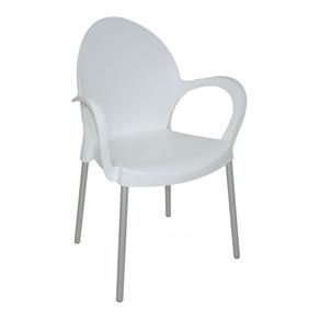 Cadeira Grace de Polipropileno - Tramontina - Branco