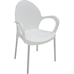 Cadeira Grace Polipropileno Branca - Tramontina