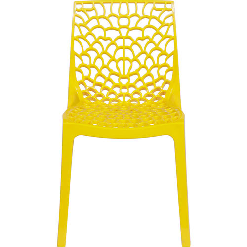 Cadeira Gruvyer Amarelo Ór Design