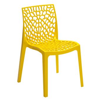 Cadeira Gruvyer Amarelo Or Design