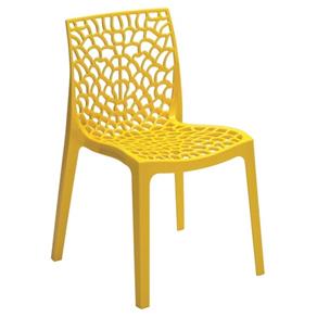 Cadeira Gruvyer - Amarelo Claro