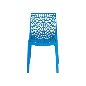 Cadeira Gruvyer Futura Design Azul - Amarelo