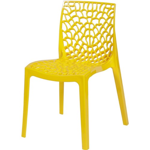 Cadeira Gruvyer S6316 Or Design. - Amarelo