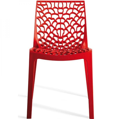 Cadeira Gruvyer S6316 Or Design.d Vermelho