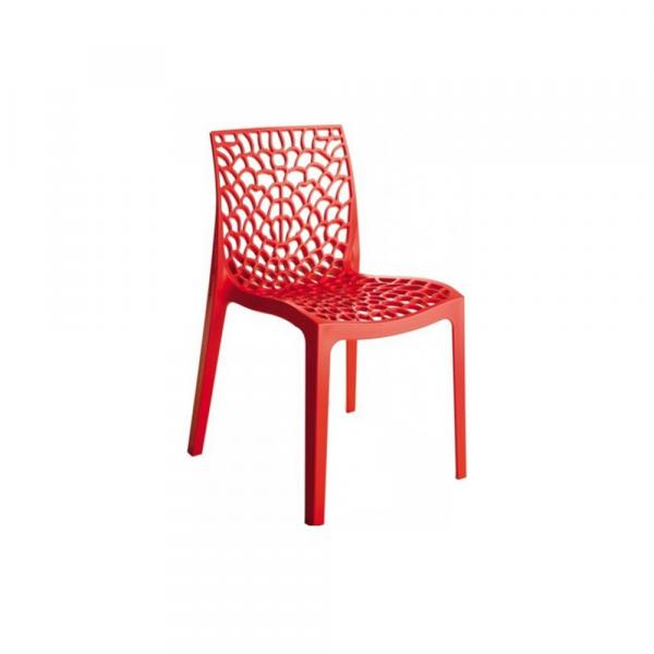 Cadeira Gruvyer - Vermelho - Or Design