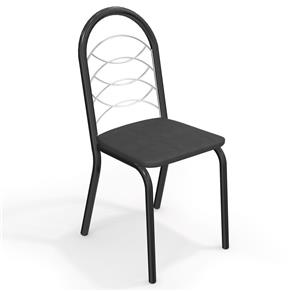 Cadeira Holanda 4 Peças - Kappesberg - Preto