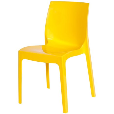 Cadeira Ice S6317 Or Design. - Amarelo