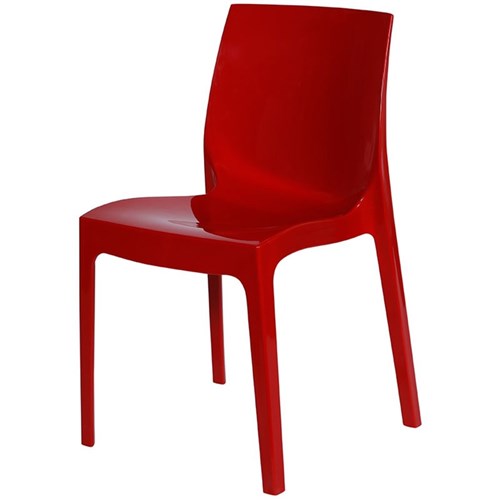 Cadeira Ice S6317 Or Design. - Vermelho
