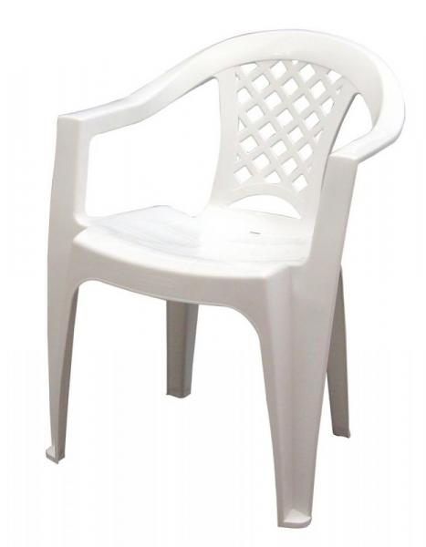 Cadeira Iguape com Braços Branca Tramontina 92221010
