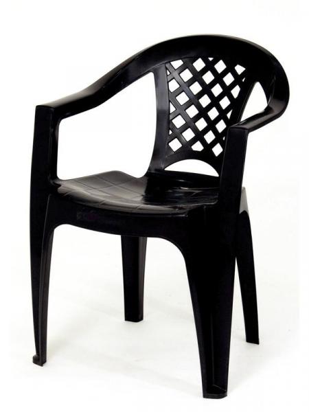 Cadeira Iguape com Braços Preto - Tramontina