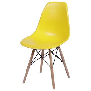 Cadeira Infantil Base Madeira OR Design Amarelo - Amarelo