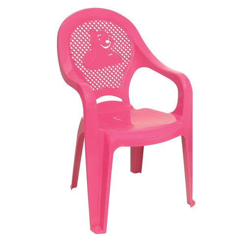 Cadeira Infantil Decorada - Rosa - 01010301001 - Antares Plásticos