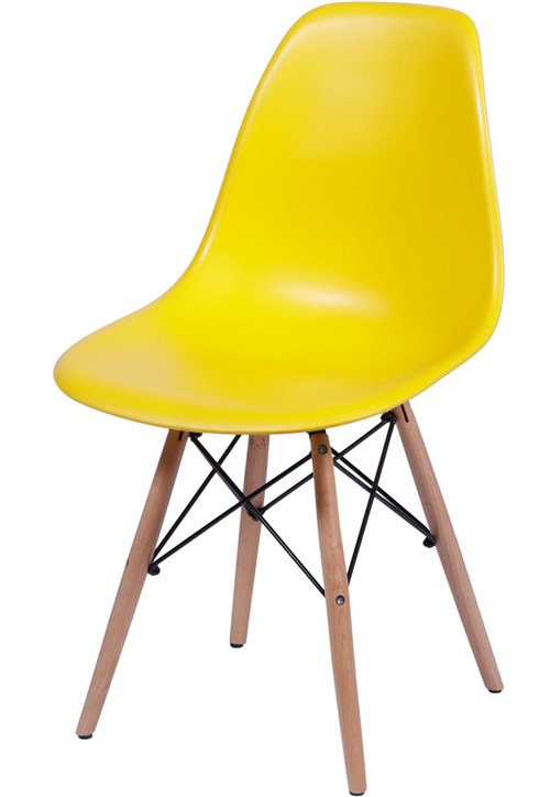 Cadeira Infantil DKR Eames Amarelo OR Design