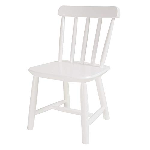 Cadeira Infantil em Madeira Laqueado Branco