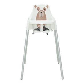 Cadeira Infantil Tramontina para Refeição Teddy Alta Branca em Polipropileno Tramontina 92370010