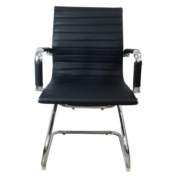 Cadeira Interlocutor PEL-1190V Fixa Preta - Pelegrin