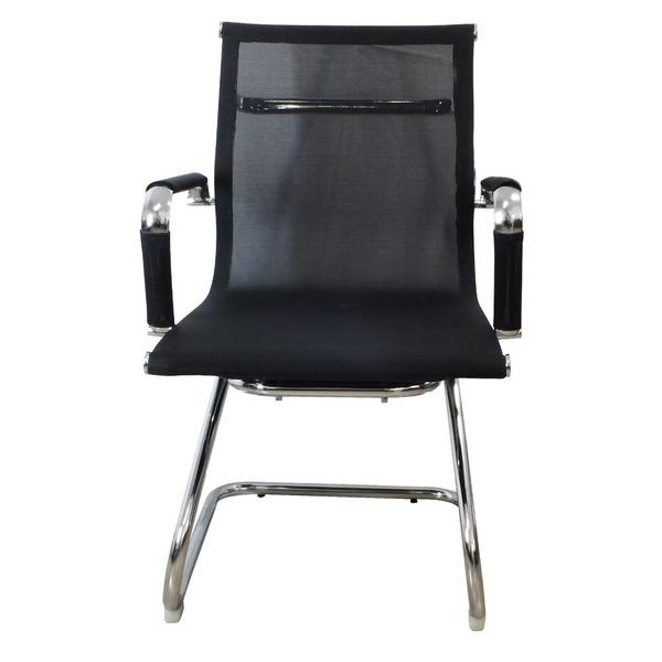Cadeira Interlocutor PEL-7010V Fixa Preto - Pelegrin