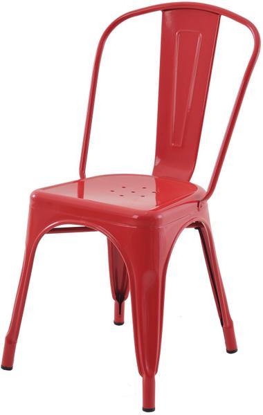Cadeira Iron Tolix Vermelho - 16652 - Sun House