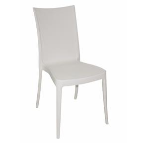 Cadeira Laura de Polipropileno e Fibra de Vidro Tramontina - Branco