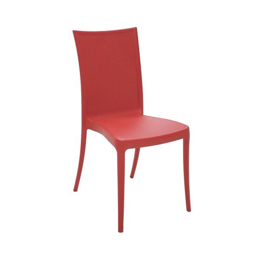 Cadeira Laura Ratan Vermelha - Tramontina