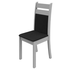 Cadeira Madesa Diana/Myria - Branco/Preto