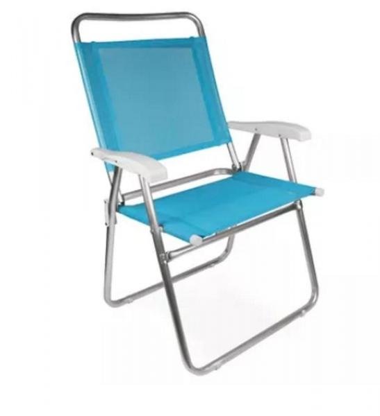 Cadeira Master Alta Plus Fashion Alumínio Cores Sortidas Mor