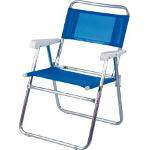 Cadeira Master Alumínio Azul Mor