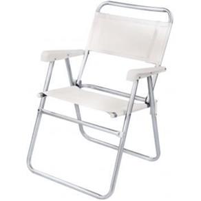 Cadeira Master Alumínio Branca - Mor