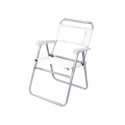 Tamanhos, Medidas e Dimensões do produto Cadeira Master Alumínio Branca - Mor