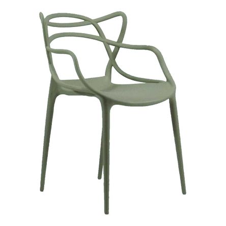Cadeira Mix Chair Allegra Polipropileno Nude Byartdesign