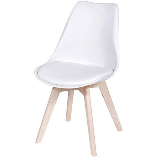 Tudo sobre 'Cadeira Modesti Branca Or Design'