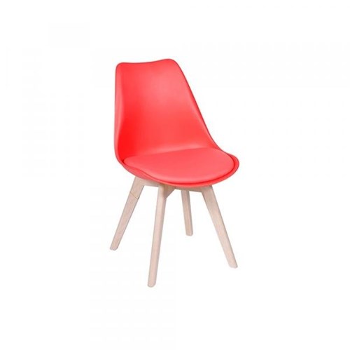 Cadeira Modesti - Vermelha - Or Design