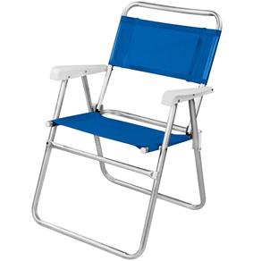 Cadeira Mor Master Alumínio 2102 - Azul