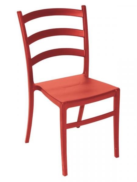 Cadeira Nadia Sem Braço Vermelho Summa - Tramontina