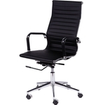 Cadeira Office Eames Esteirinha Alta Giratória OR-3301 – Or Design - Preto