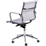 Cadeira Office Eames Tela Baixa Giratória Or-3303 – Or Design - Branco