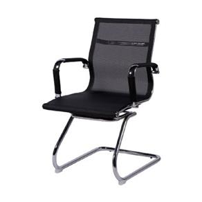 Cadeira Office Eames Tela Fixa Giratória Preto Or Design - Preto